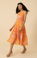 Liv Voile Midi Dress