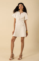 Maxine Boucle Tweed Dress