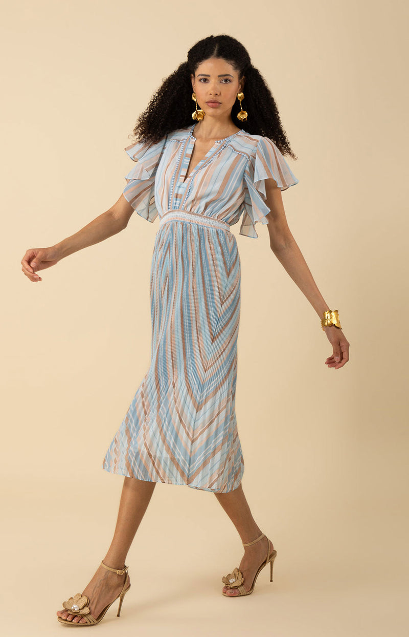 Della Charmeuse Dress